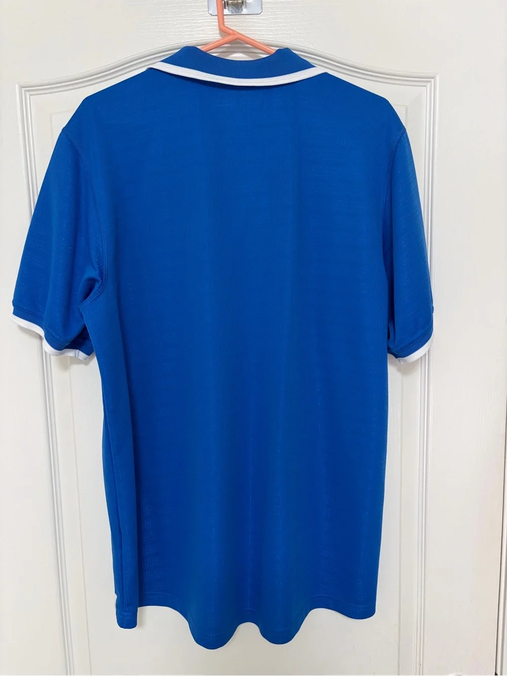adidas Men's UCLA Royal Blue Polo with White Trim